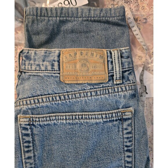Gap Denim Mens Loose Fit Flannel-Lined Jeans W32-L30 - Picture 9 of 9